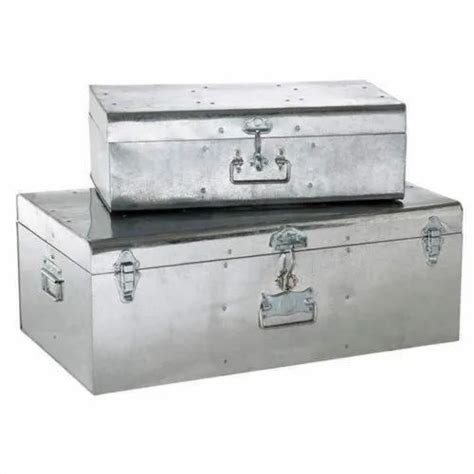 steel box round|metal trunk storage boxes.